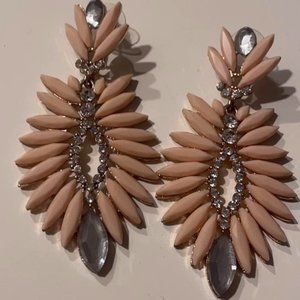 Pink earrings